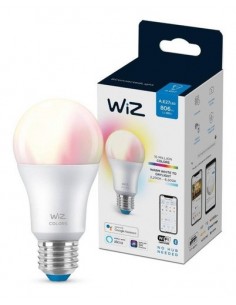 Wiz 8718699785376 Smart Rgb E27  9w 810 Lms Wifi (color Change+dimmeable)  30.000hrs App Smart Life Lampara