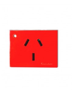 Cambre   7675  Modulo Toma C Polo A Tierra C/led Testigo - Rojo Linea Hospitalaria 2