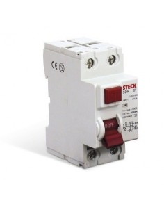 Steck Sdr26330 Disyuntor Din 2 X  63a 30ma 2